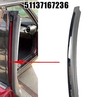 Front Driver Side Lower Door Molding For 2019-2024 Nissan Kicks – Black, Makerauto Direct Fit