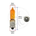 thumbnail image 2 of Luckybike BAY9S Automotive Bulb fits Motorcycles, Cars, Trucks, ATVs, UTVs, Scooters 4 Pack, 2 of 3