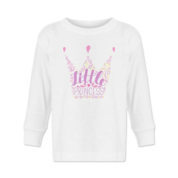 Little Princess Doodles Design Long Sleeve Toddler -Image by Shutterstock,  2 Toddler