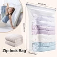 thumbnail image 2 of No‑Pump Vacuum Storage Bags, Space Saving Compression Cubes Heavy Duty No Pump Needed Airtight Organization Extra Large 31.5x39.4x15.0 Inch, 2 of 6