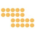 thumbnail image 3 of Weiweiguan 100pcs Rounded Makeup Powder Puffs Face Cleaning Puffs Makeup Applicators, 3 of 6