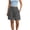 #04 Gray 【Mix, Match & Rotate: Stock Up on Daily Colors】, variant on Women's Soft Fabric Elastic Waist Casual Shorts with Pockets, Solid Color Pleated Loose Fit, Shorts for Women Summer, Lounge Athletic | VerBelle,Black S