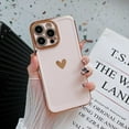 thumbnail image 6 of for iPhone 14 Pro Max Case Cute Girly Sweet Heart Flower Pattern Soft Silicone Camera Protective Phone Case for iPhone 14 Pro Max (Pink), 6 of 10