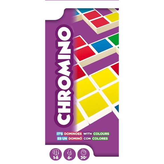 Chromino Small Format Multilingual Family Game for Ages 6