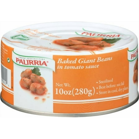 Palirria Giant Baked Beans Tin 9.9 oz (Pack of 12)