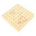 thumbnail image 3 of Tablero de clavos para la imaginación espacial, juguete educativo, material didáctico para el aprendizaje temprano de matemáticas., 3 of 12