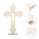 thumbnail image 5 of 10 piezas de cruz de madera para manualidades, decoración de mesa, 5 of 7