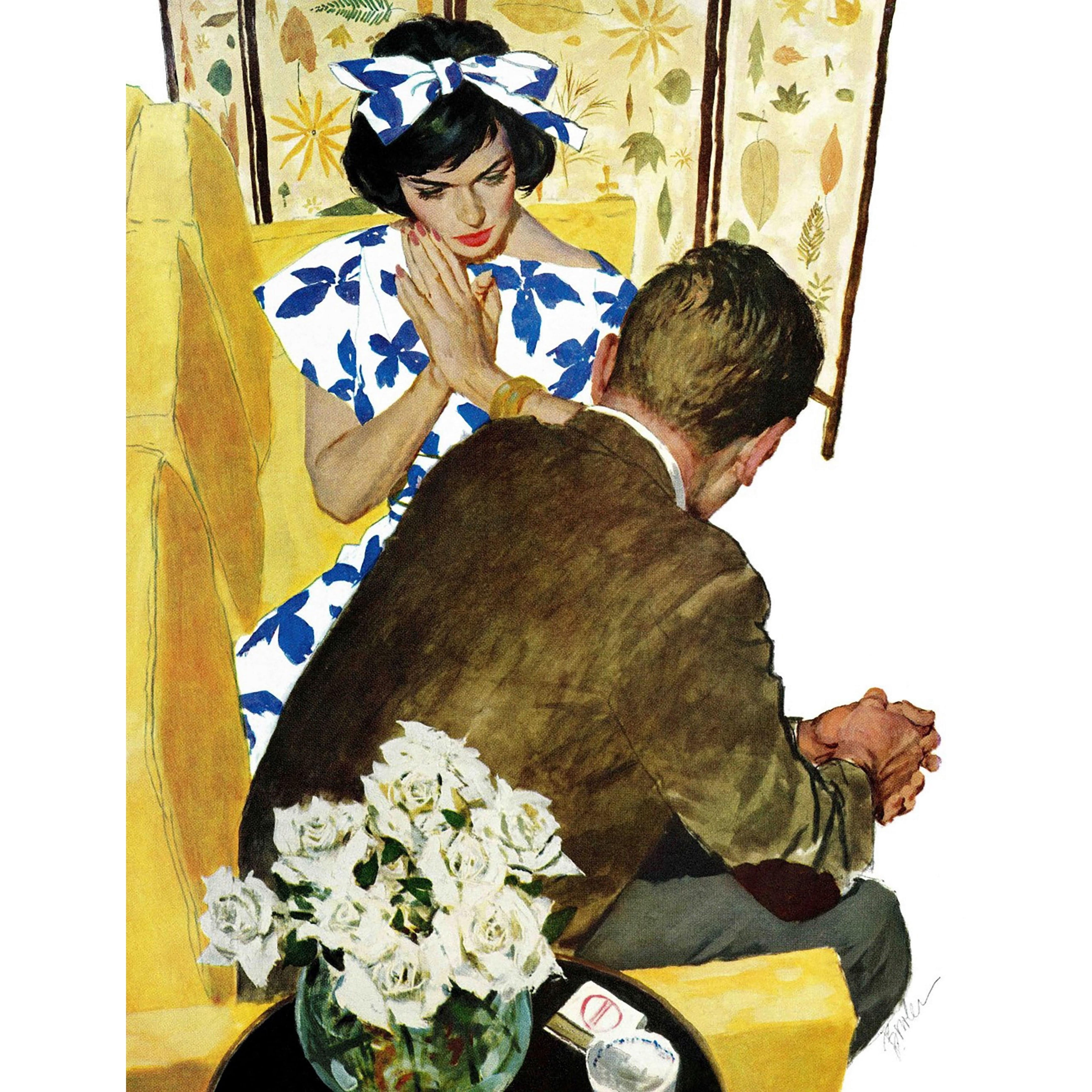 Marmont Hill "Playboy's Choice" by Joseph Bowler Painting Print on Canvas