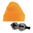 thumbnail image 1 of Gorro unisex tejido | Gorro de invierno con hilo elástico de color liso | Tocado casual suave y cálido para actividades al aire libre | 1 pieza ajusta 22-23" de circunferencia, 1 of 3