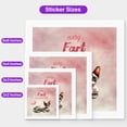 thumbnail image 5 of Every Fart is Love Note Devon Rex Guilty Face Happy Valentine's Vinyl Sticker Cat Lover Kitten Owner Gifts Waterproof Decal Art Decor - 01016, 5 of 5