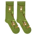 thumbnail image 2 of Cool Socks Sloths Fun Print Novelty Crew Socks for Women, Size 5-10, 2 of 6