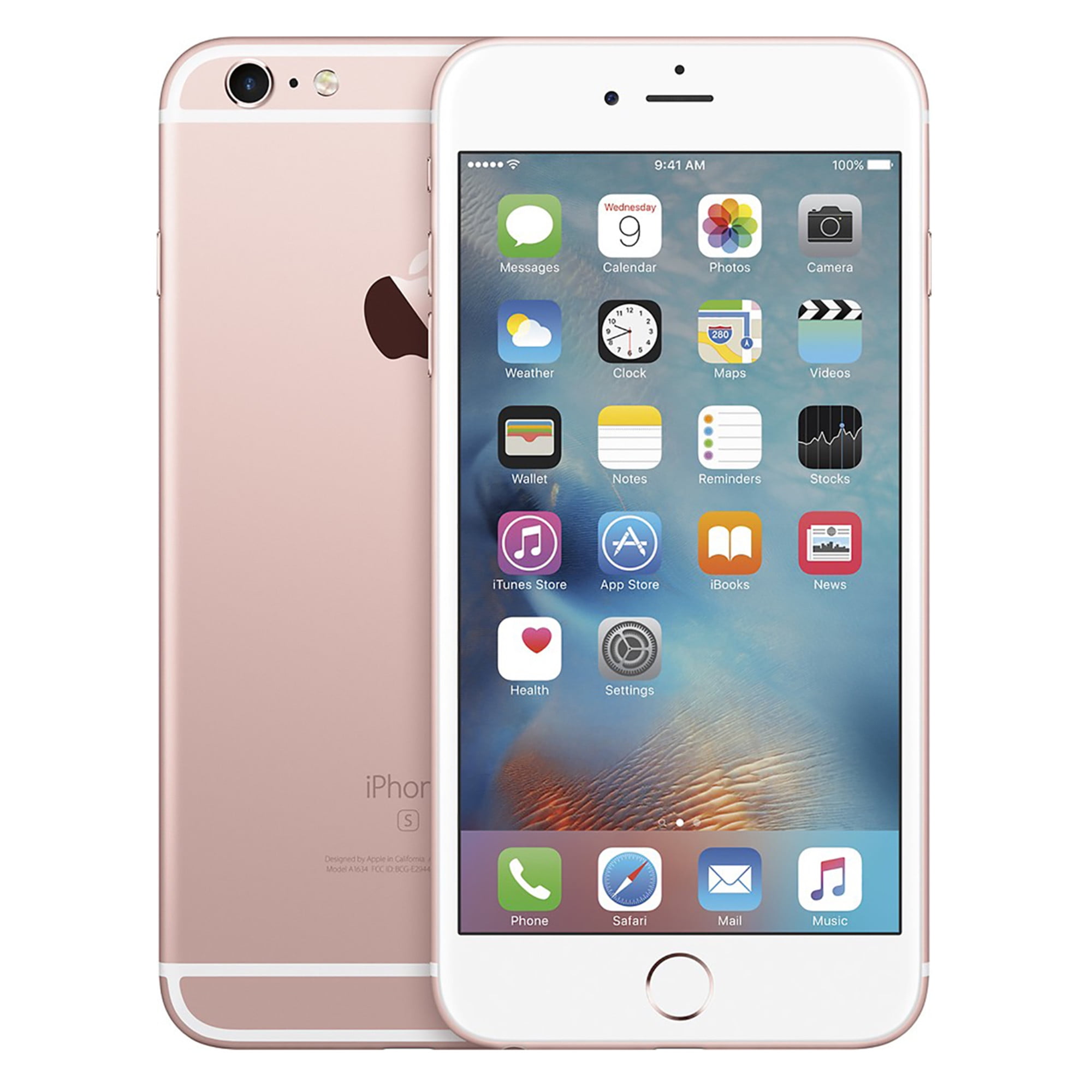 Uittrekken Jongleren Referendum Apple iPhone 6S Plus 64GB - GSM Unlocked Smartphone - Rose Gold  (Refurbished) - Walmart.com