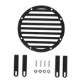 thumbnail image 1 of Housse Ronde en Fer pour Phare de Moto, Protège-Lampe Frontale, Grille de Protection pour Rayures Horizontales B, 1 of 8