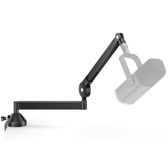 InnoGear Bras de Micro Profil Bas, Support de Bureau à Bras Perche pour Microphone pour Fifine AM8 K669B Elgato Blue Yeti HyperX QuadCast AT202