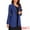Blue, variant on DARING DIVA Women's Long Sleeve Open Front Business Blazer Jacket XS Black