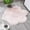 Pink-PK, variant on Faux Sheepskin Rug, Plush Carpet Mat, Soft Non-Slip Area Rug for Bedroom Floor Warmth