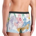 thumbnail image 5 of Bingfone Zebra Colourful Men'S Underwear - Casual Stretch Boxer Briefs-Large, 5 of 9