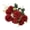 Red, variant on Lifelike Orange Carnation Artificial Flower – Realistic Plastic Home Decoration for Table, Desk, or Gift, 11.81 x 5.90 Inches, 1 Piece