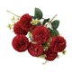 thumbnail image 2 of Claveles Artificiales | Ramo de Flores Artificiales para Decoración Del Hogar | Arreglo Floral de Plástico para Centros de Mesa, Rellenos de Jarrones y Regalos, 2 of 6