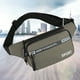 thumbnail image 4 of Plátano Fanny Running Belt Pouch Outdoor Impermeable PU Cuero Portátil para Ciclismo Campamento Montañismo, 4 of 6