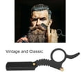 thumbnail image 3 of LYUMO Vintage Classic Barber Straight Edge Razor with Easy Blades Replacement Mechanism Beard Shaving, Vintage Straight Razor, Barber Razor, 3 of 8