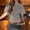 Gray, variant on Plcasen Shirts for Womens Crewneck Tighten Waist T-Shirt Casual Short Sleeve Workout Tops Solid Color Basic Tees