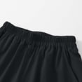 thumbnail image 6 of Nilvkv Boys Lightweight Pants, Boys Pants, Solid Color Cuffed Joggers with Elastic Waist and Side Pockets, ready for Outdoor Sports and Summer Black 14-15 Years, 6 of 8