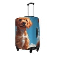 thumbnail image 2 of Fotbe Blue Sky Cloud Puppy Luggage Cover Protector,Suitcase Protector,Scratch and Dirt Resistant,Fits 18-32 Inch Luggage-Medium, 2 of 9