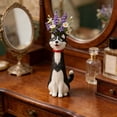 thumbnail image 7 of Dog Vase for Home Decor – Quirky Dog-Themed Ceramic Flower Vase for Pet Lovers, Cute Animal Figurine Decoration for Living Room or Office, 7 of 7