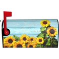 thumbnail image 2 of Sunflowers Waterproof Mail Cover Magnetic Mailbox Wraps Post Letter Box Cover for Garden Home Decor 21x18 in, 2 of 6