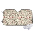 thumbnail image 2 of Picia Squirrel In The Forest Curved Windshield Sunshade Accordion Folding Style Auto Shade for Car Truck SUV Van Blocks UV Ray Sun Visor Protector -Small, 2 of 7