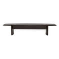 thumbnail image 4 of Safco Aberdeen 12' Boat Shaped Conference Table with Slab Base in Mocha, 4 of 4