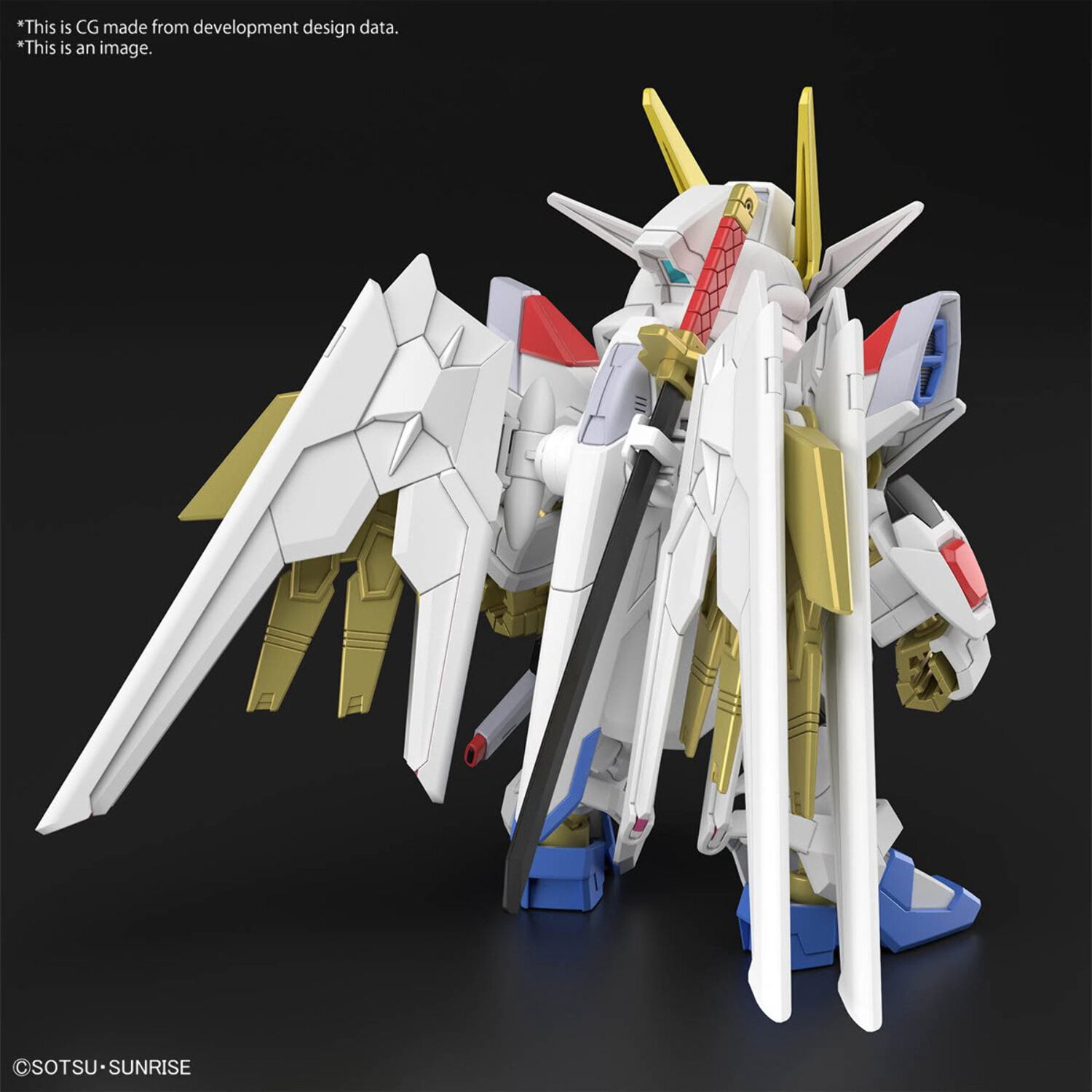 Gundam Seed Freedom Mighty Strike SD Model Kit