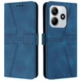 thumbnail image 1 of For Xiaomi Redmi Note 14 5G Case Triangle Imprinted Anti-Scratch Phone Wallet Cover - Green, 1 of 5