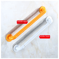 thumbnail image 1 of Apoyabrazos de seguridad sin barreras de acero inoxidable para baño, apoyabrazos de nailon para baño para personas mayores, apoyabrazos para baño, 1 of 1