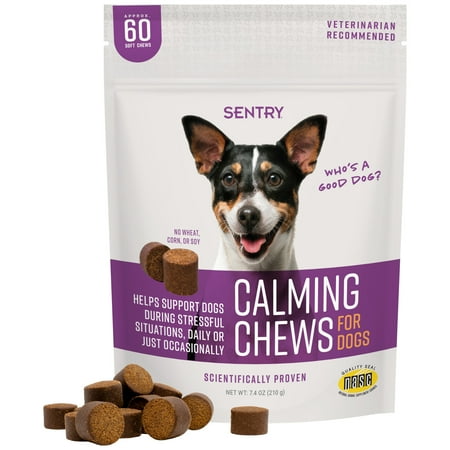 UPC: 0818145019579 | SENTRY Calming Chews for Dogs  60 Count