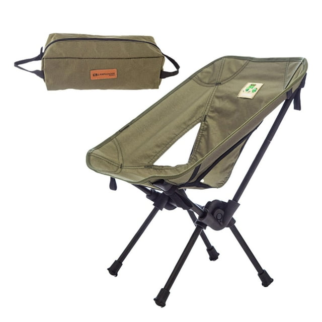 Almencla Chaise Pliante pour Enfants Siège Extérieur Robuste pour Camping Vert Vert2