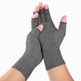 thumbnail image 1 of Arthritis Gloves Rheumatoid Osteoarthritis Hand Wrist Support Therapy Mittens, 1 of 5