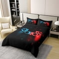 thumbnail image 3 of Gamer Duvet Cover,Gaming Comforter Cover Full,Cool Games Gamepad Bedding Set Teen Game Room Decor Bed Cover,Video Game Controller (No Comforter), 3 of 7