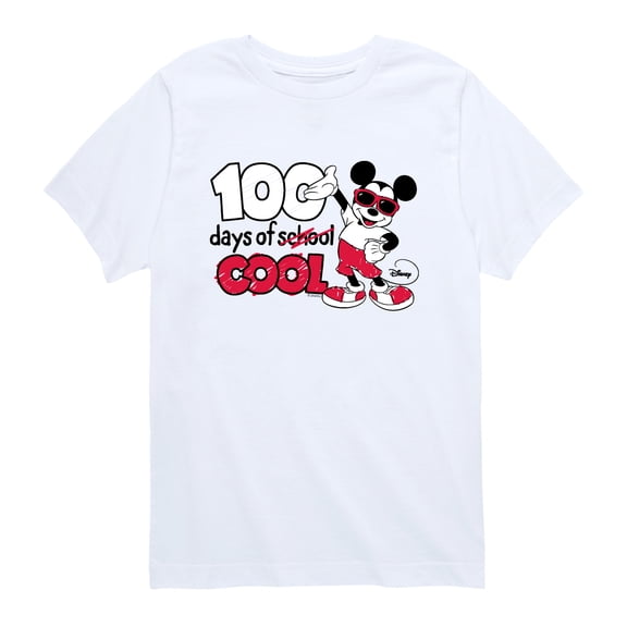 Disney - 100 Days of Cool Mickey - Toddler Boys Short Sleeve Graphic T-Shirt