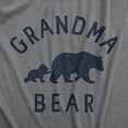 thumbnail image 2 of Womens Grandma Bear T Shirt Funny Cute Family Bears Tee for Ladies Womens Graphic Tees, 2 of 9