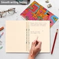 thumbnail image 4 of FORMRS 1-Subject Spiral Notebook 8" x 5" College Ruled 60 Refillable Sheet A5 Hard Cover, 2 Pack, Art City, 4 of 7