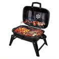thumbnail image 2 of Charcoal BBQ Grill, Portable Small Grills, Folding Tabletop Grills For Camping Patio Backyard, 2 of 6
