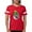 Red, variant on - Power Rangers Pink Ranger Women's Football T Shirt - Womens Football Shirt