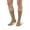 Khaki, variant on Ames Walker AW Style 195 E-Z Walker Sport 8-15 mmHg Mild Compression Crew Socks Navy Medium