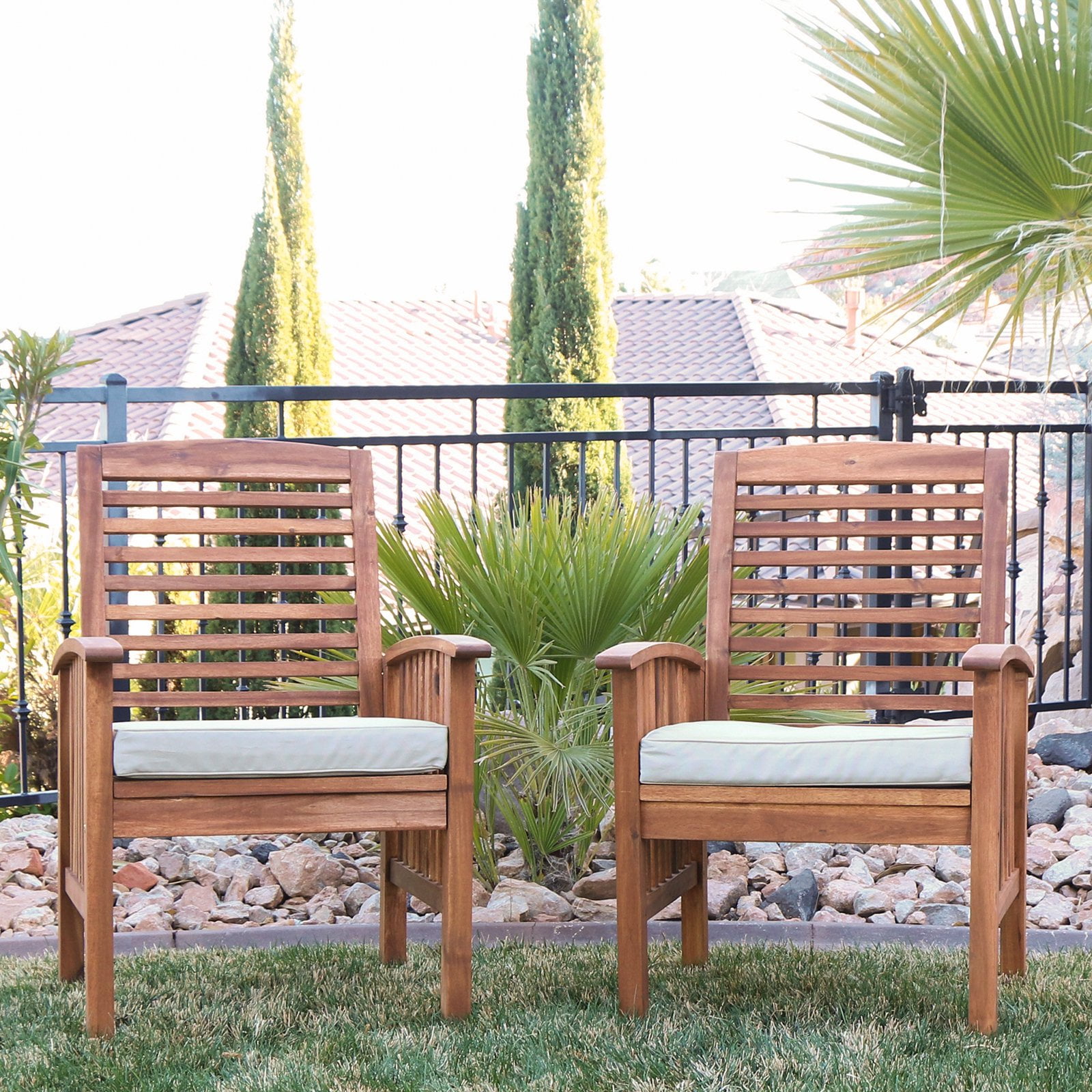 Ventana Outdoor Patio Chairs Set Of 2 Com