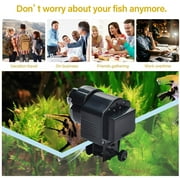 Lychee Fish Tank Automatic Feeder Fish Food Dispenser Intelligent Timing Aquarium Feeder, AF-2003