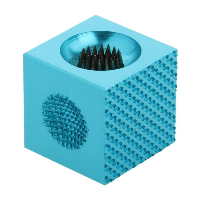 koolsoo Outil de Maintenance de Pointe de Queue de Piscine Léger Forme Accessoires de Snooker Tapper Bleu