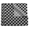 thumbnail image 1 of 100pcs Square Checkered Pattern Wax Paper Sheets 7" x 7", Blue, 1 of 7