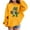 Yellow, variant on Lorytime Christmas Sweaters for Kids Girls Boys Dinosaur Hoodies Long Sleeve Pullover Drop Shoulder Cute Tops Blue